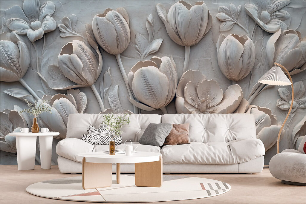 Tulipanes en relieve — interior 5