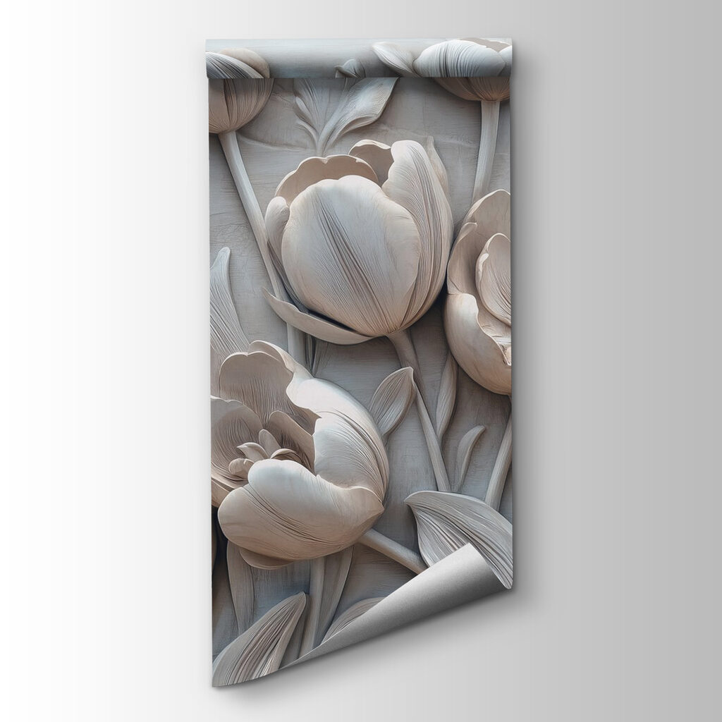 Tulipanes en relieve — vista del producto