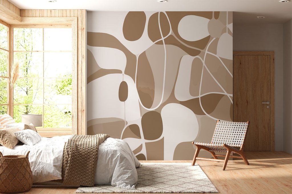Formas abstractas entrelazadas — interior 1