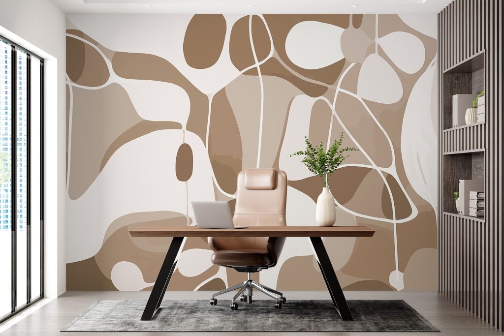 Formas abstractas entrelazadas — interior 3