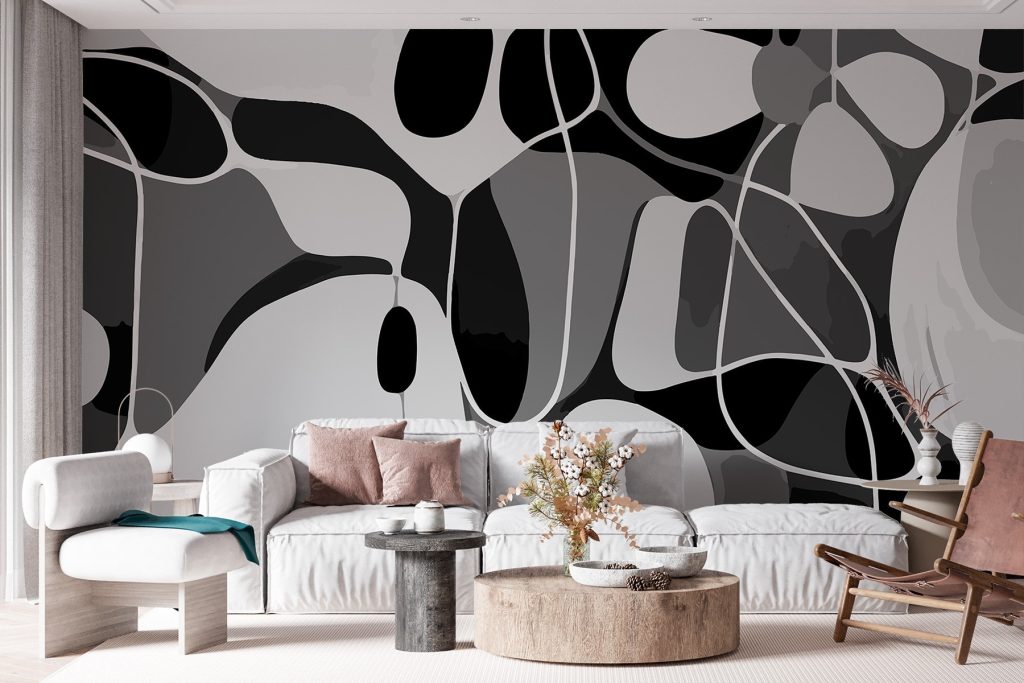 Formas abstractas entrelazadas — interior 3