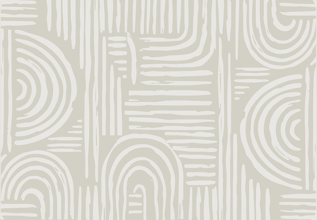 Líneas crema en curvas — diseño completo