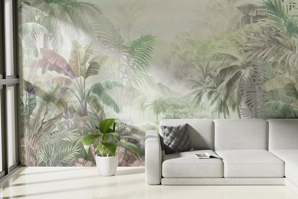 Bosque tropical sobre agua — interior 2