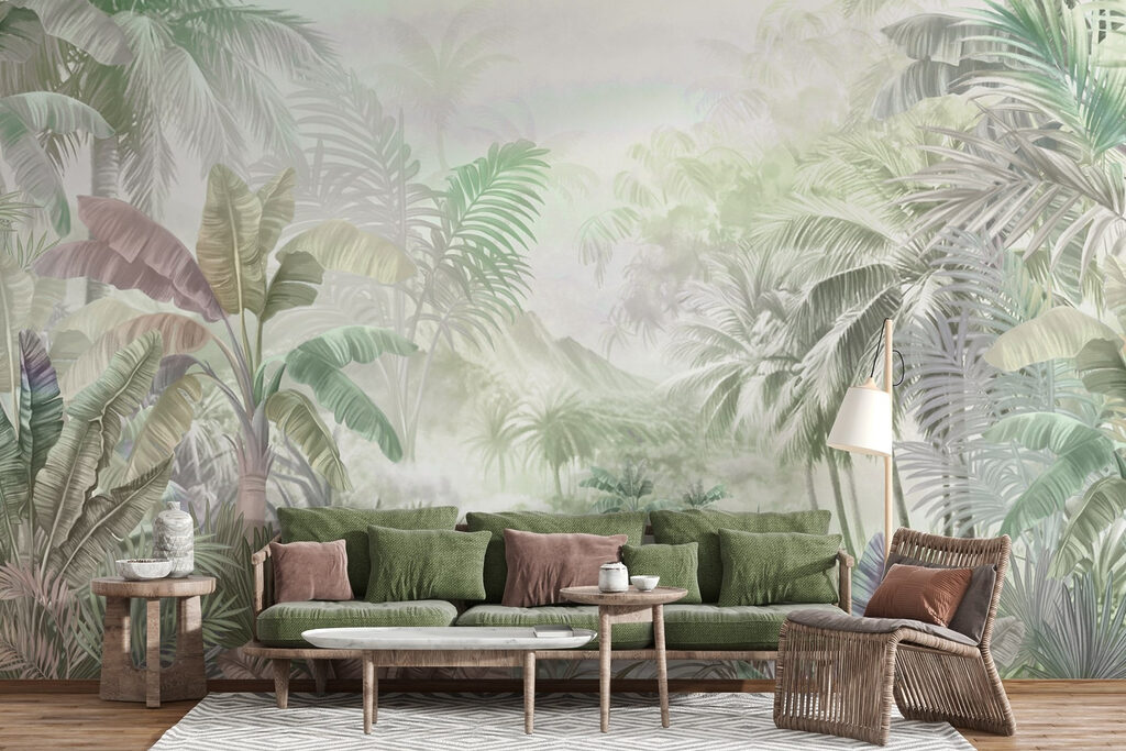 Bosque tropical sobre agua — interior 3