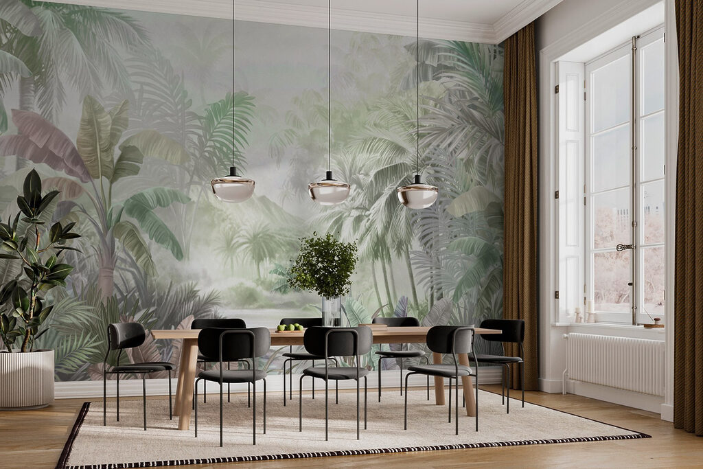 Bosque tropical sobre agua — interior 4