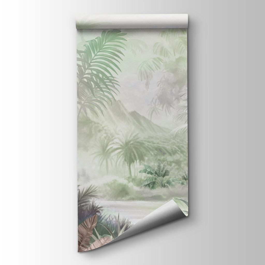 Bosque tropical sobre agua — vista del producto