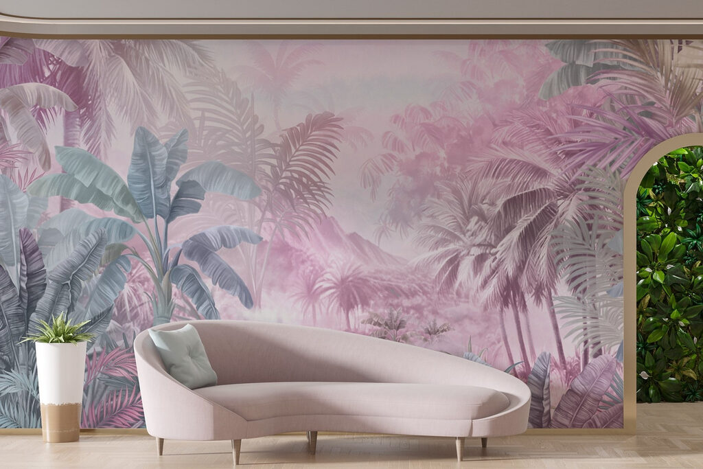 Bosque tropical sobre agua — interior 1
