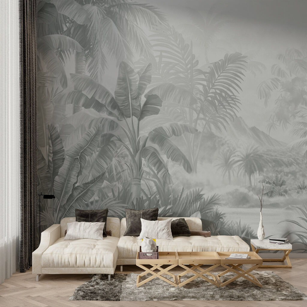 Bosque tropical sobre agua — interior 1