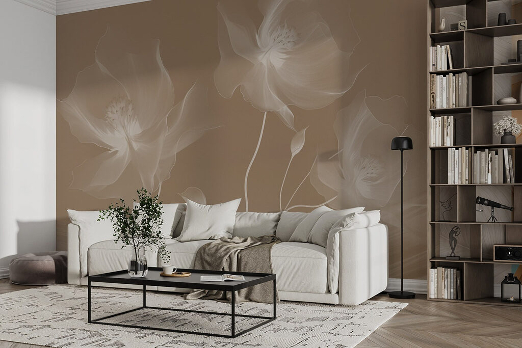 Flores sobre suaves ondas — interior 3
