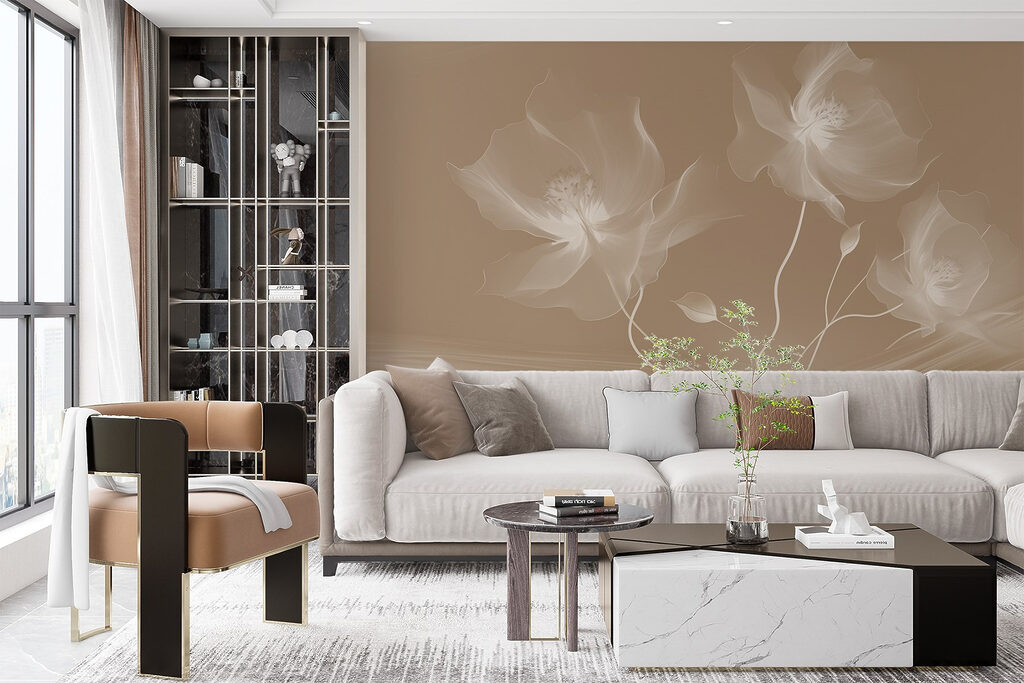 Flores sobre suaves ondas — interior 4