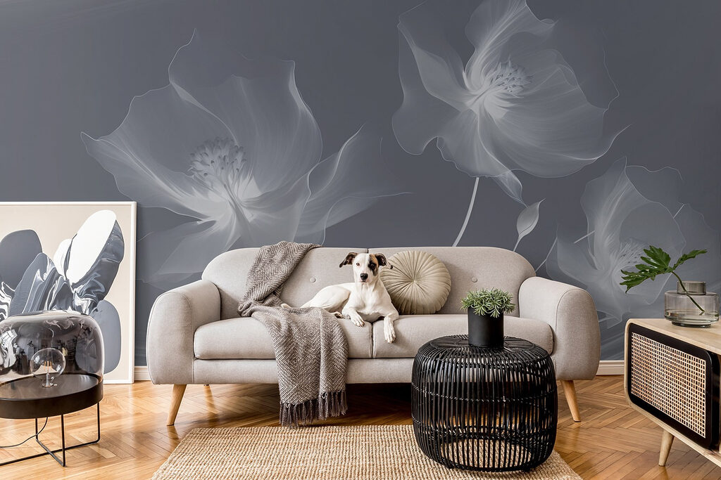 Flores sobre suaves ondas — interior 3