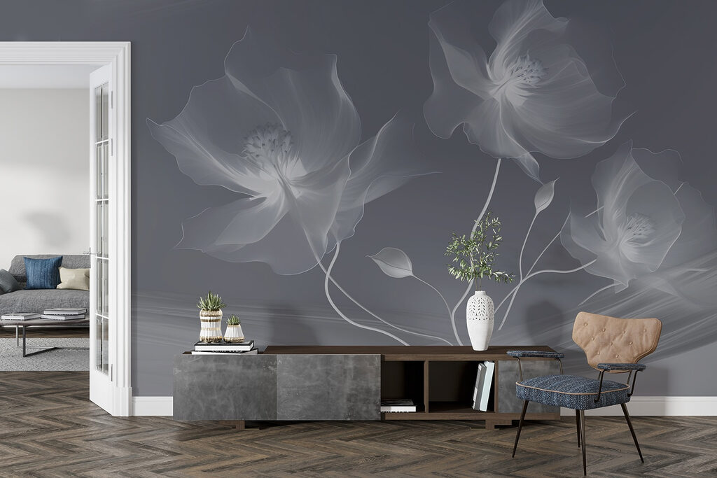 Flores sobre suaves ondas — interior 5