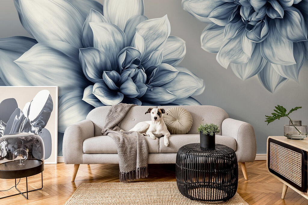 Dalias en primer plano — interior 3
