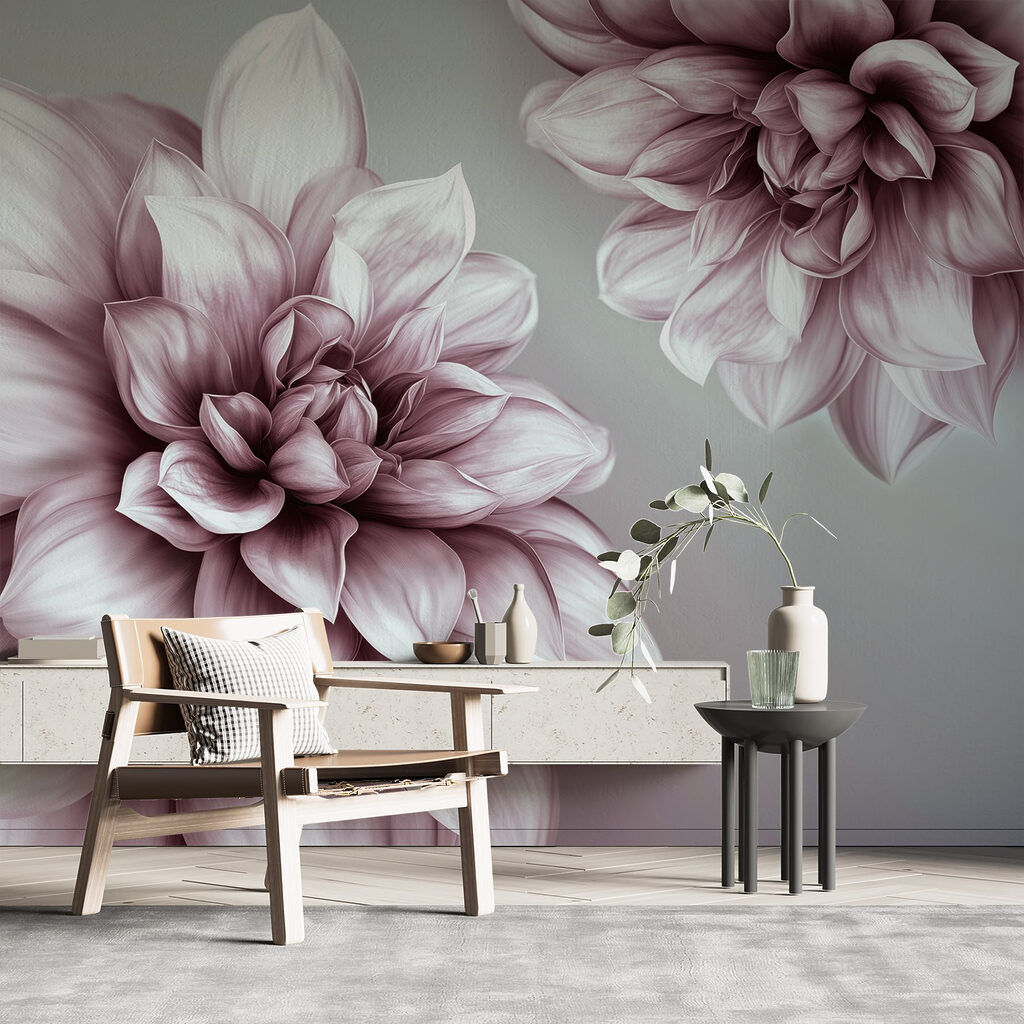 Dalias en primer plano — interior 2