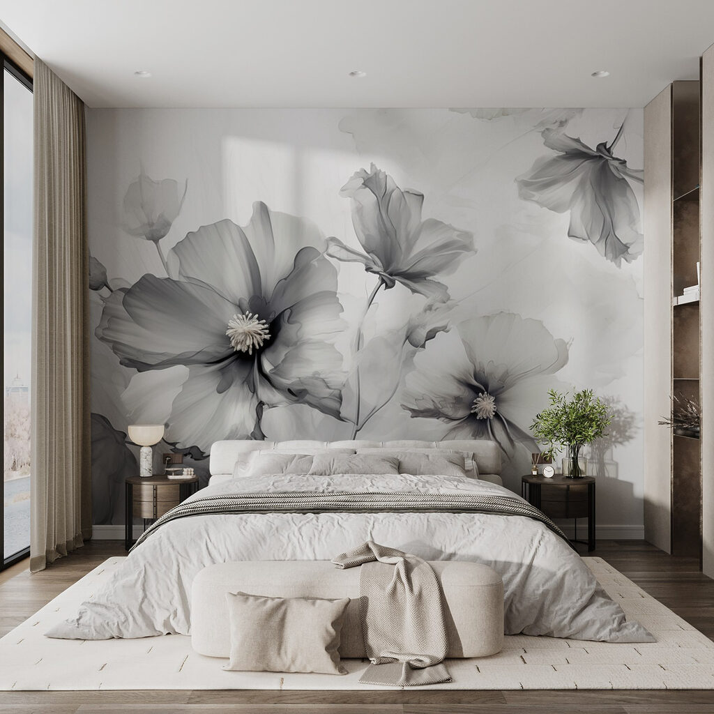Flores sueltas en acuarela — interior 3