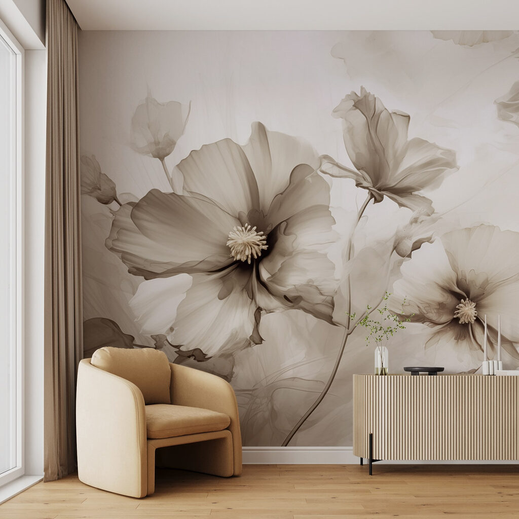 Flores sueltas en acuarela — interior 3