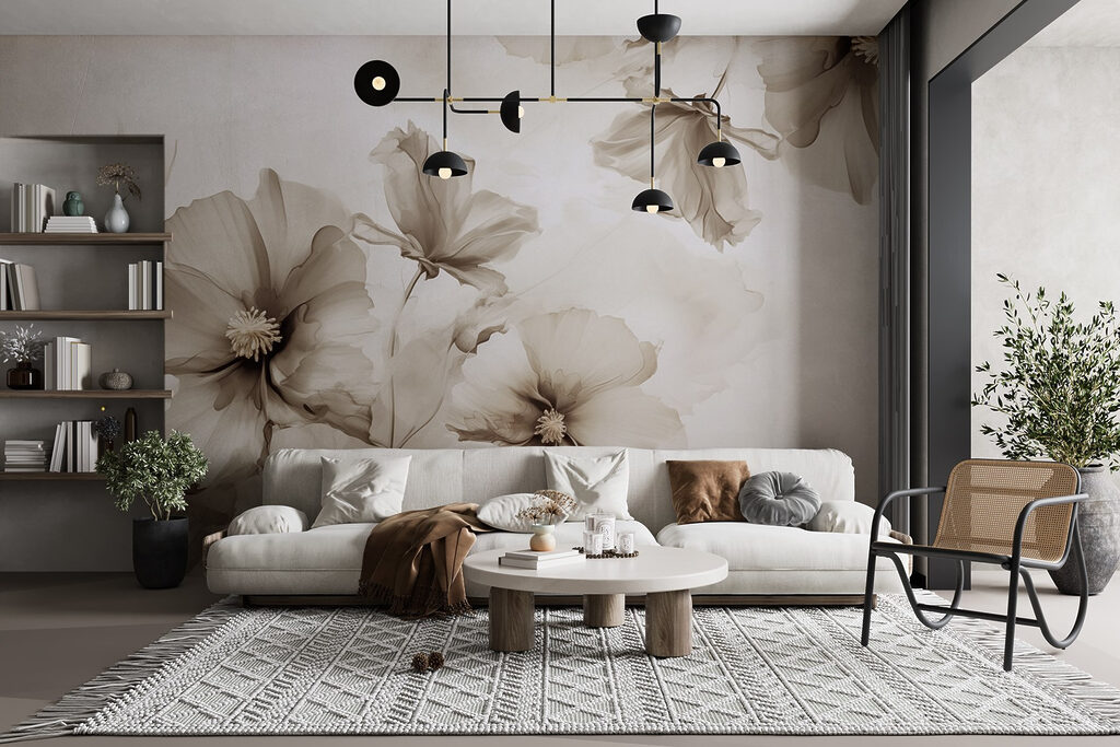 Flores sueltas en acuarela — interior 4