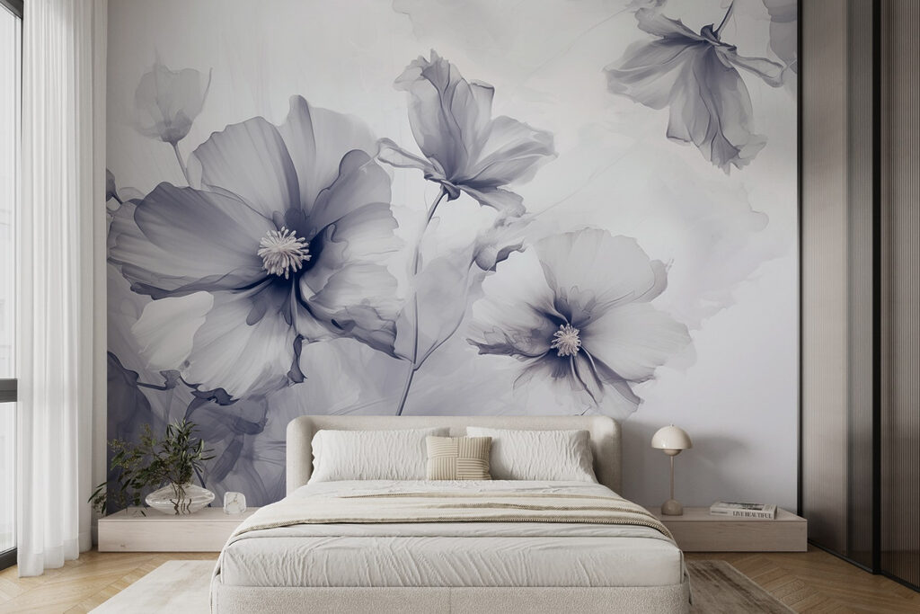 Flores sueltas en acuarela — interior 2