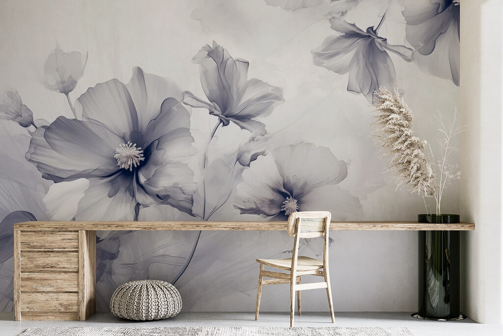 Flores sueltas en acuarela — interior 5