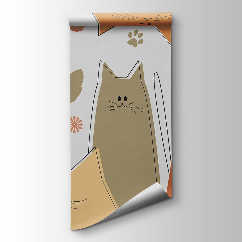 Gatos de trazo sencillo — vista del producto