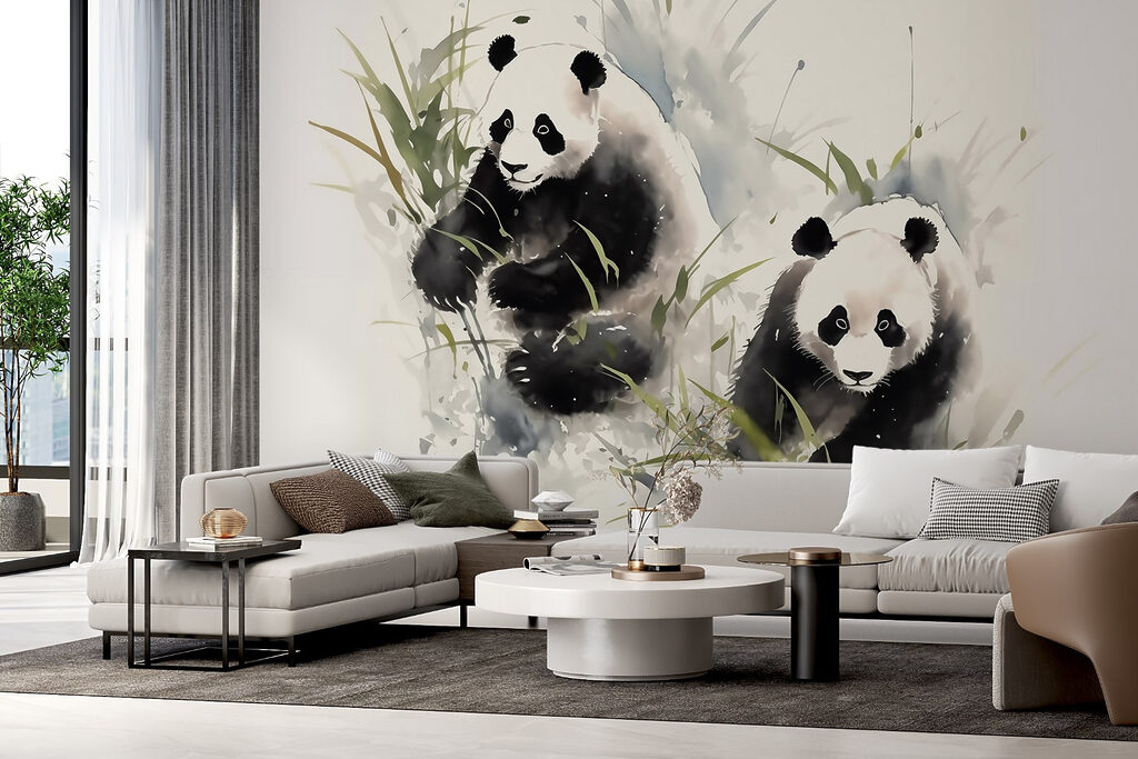 Dos pandas curiosos — interior 2