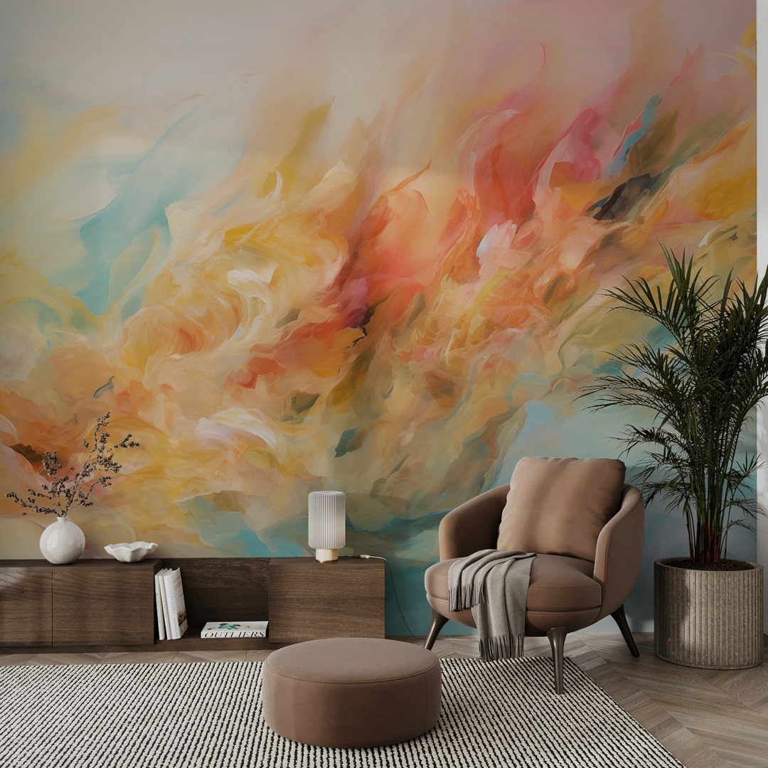 Pintura fluida de colores — interior 1