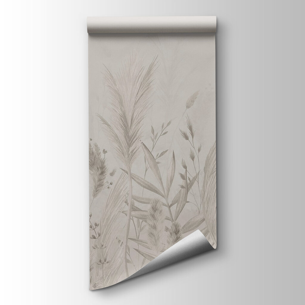 Hierbas y plumas claras — vista del producto
