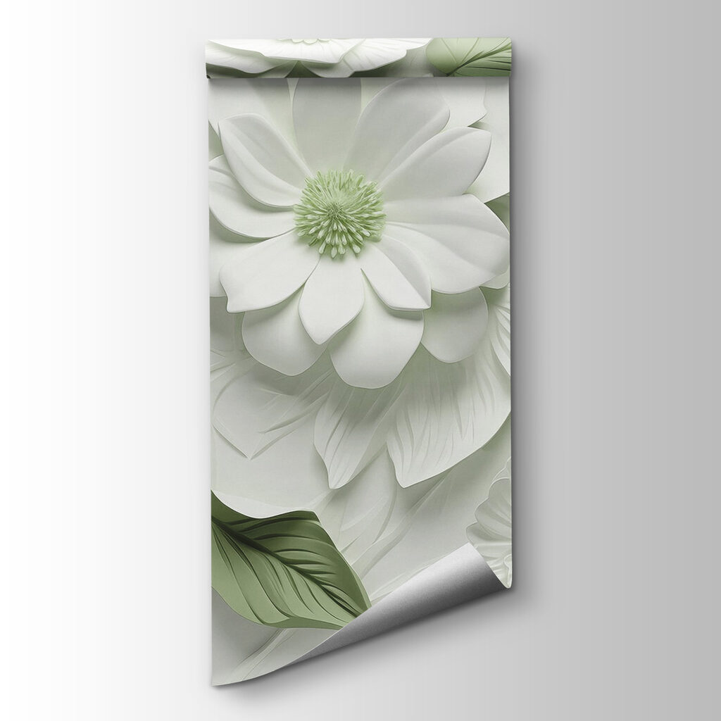 Capas de flores beige — vista del producto