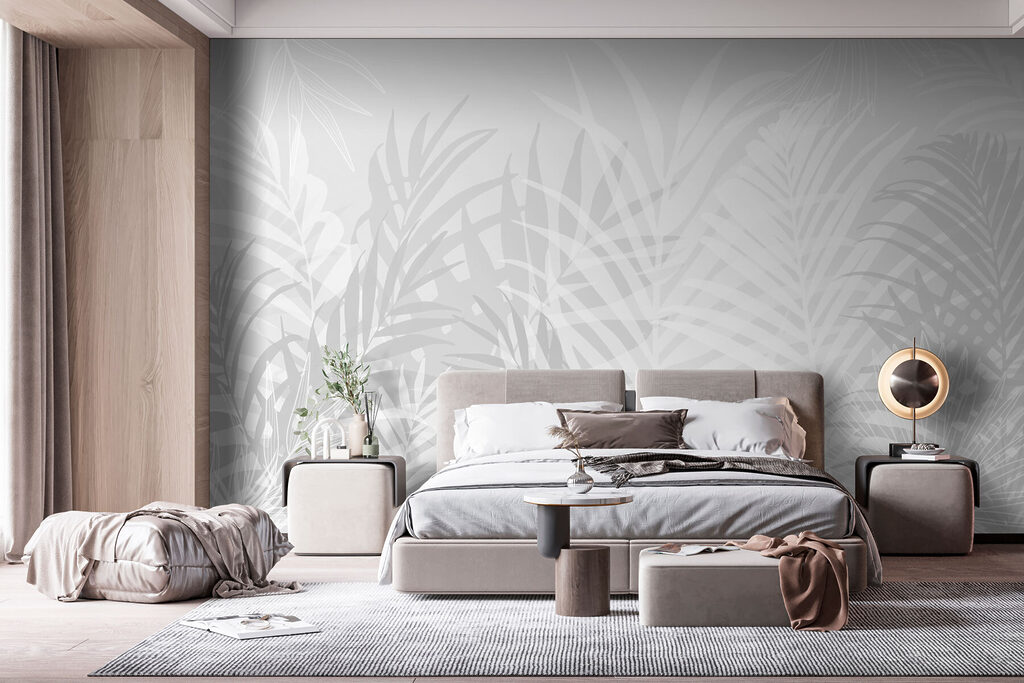 Hojas de palmera claras — interior 1