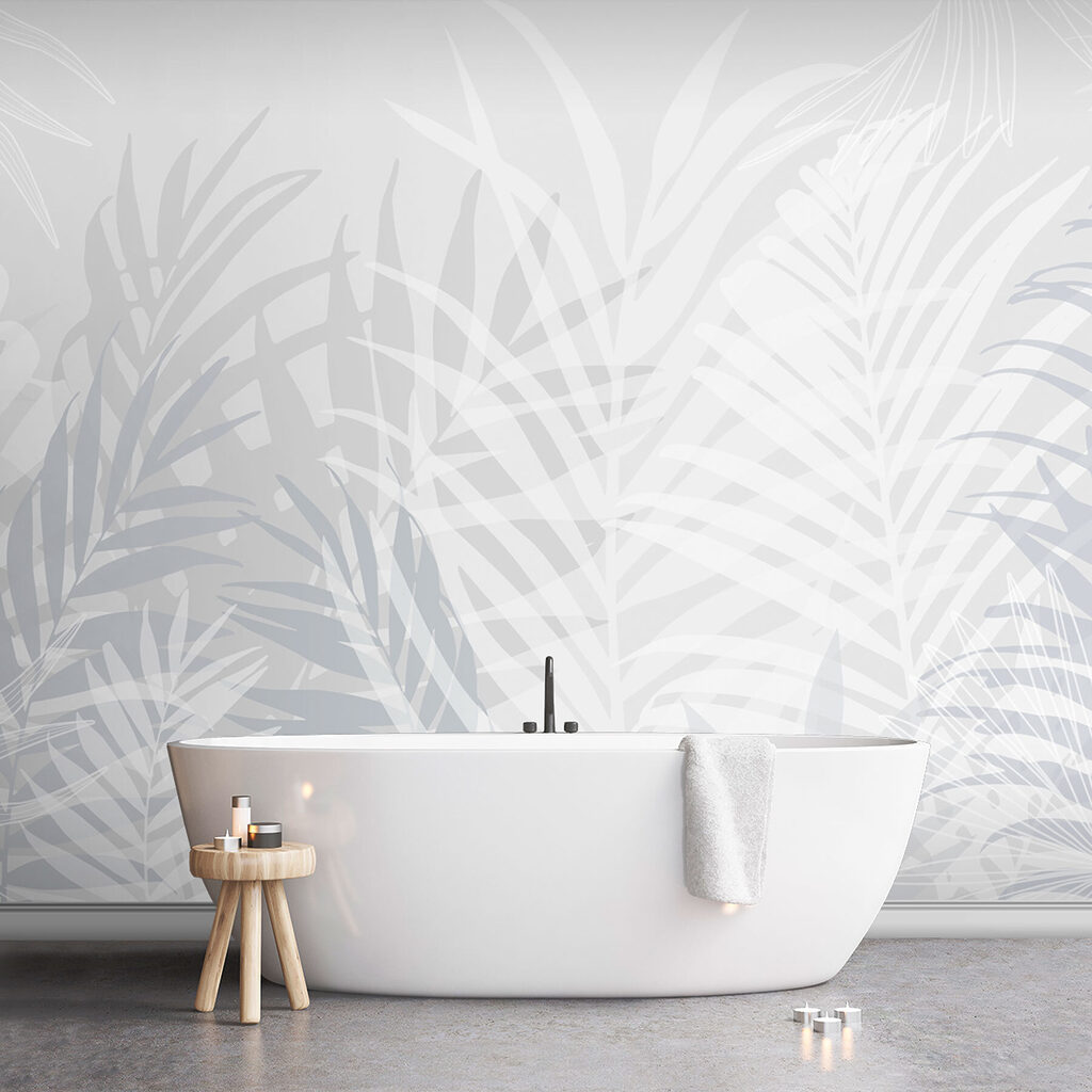 Hojas de palmera claras — interior 2