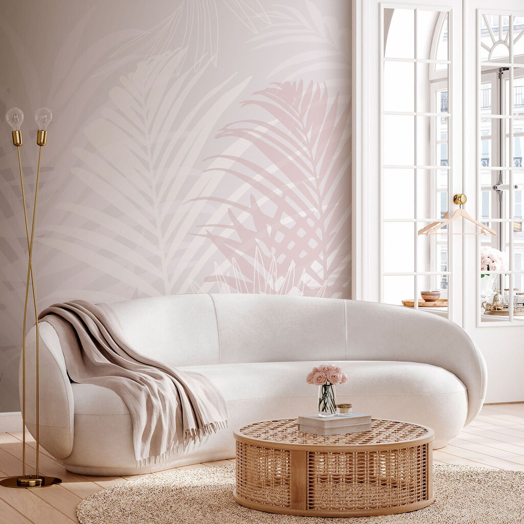 Hojas de palmera claras — interior 2