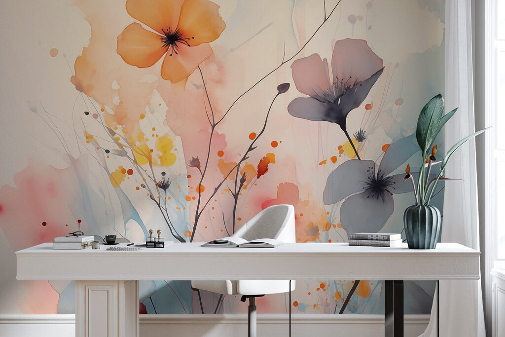 Flores en manchas sueltas — interior 2