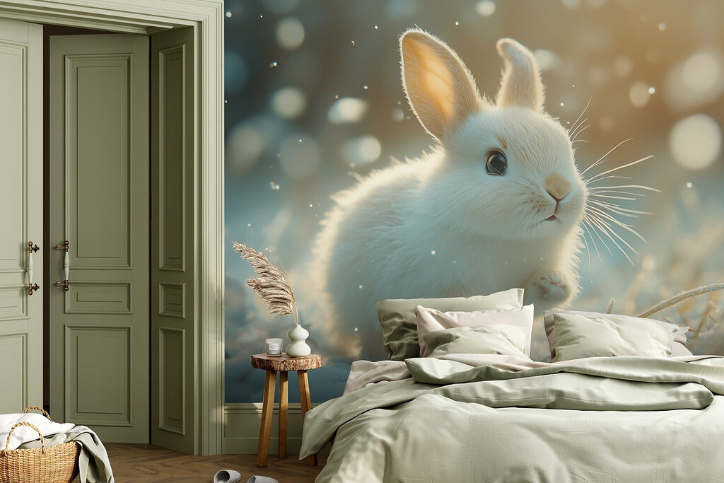 Conejito en invierno — interior 1