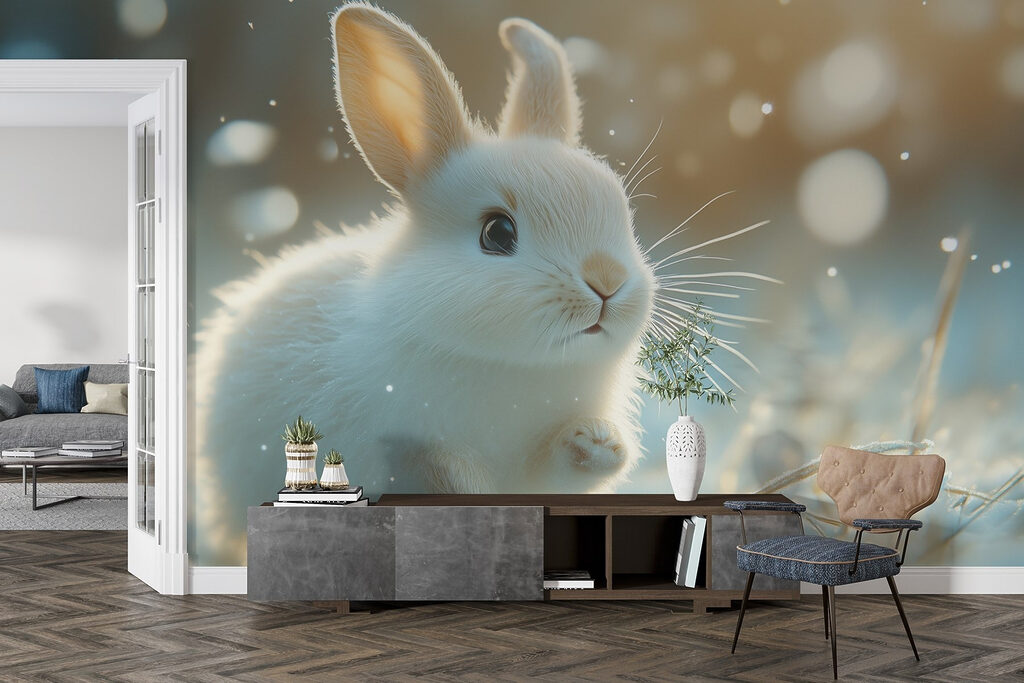 Conejito en invierno — interior 3