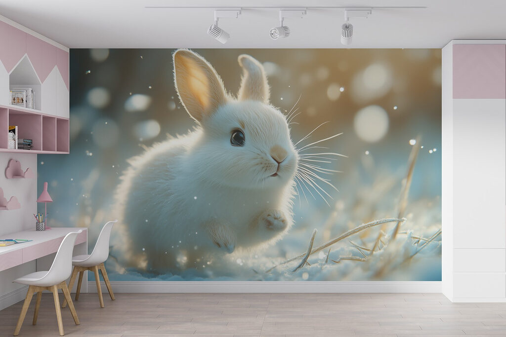 Conejito en invierno — interior 4