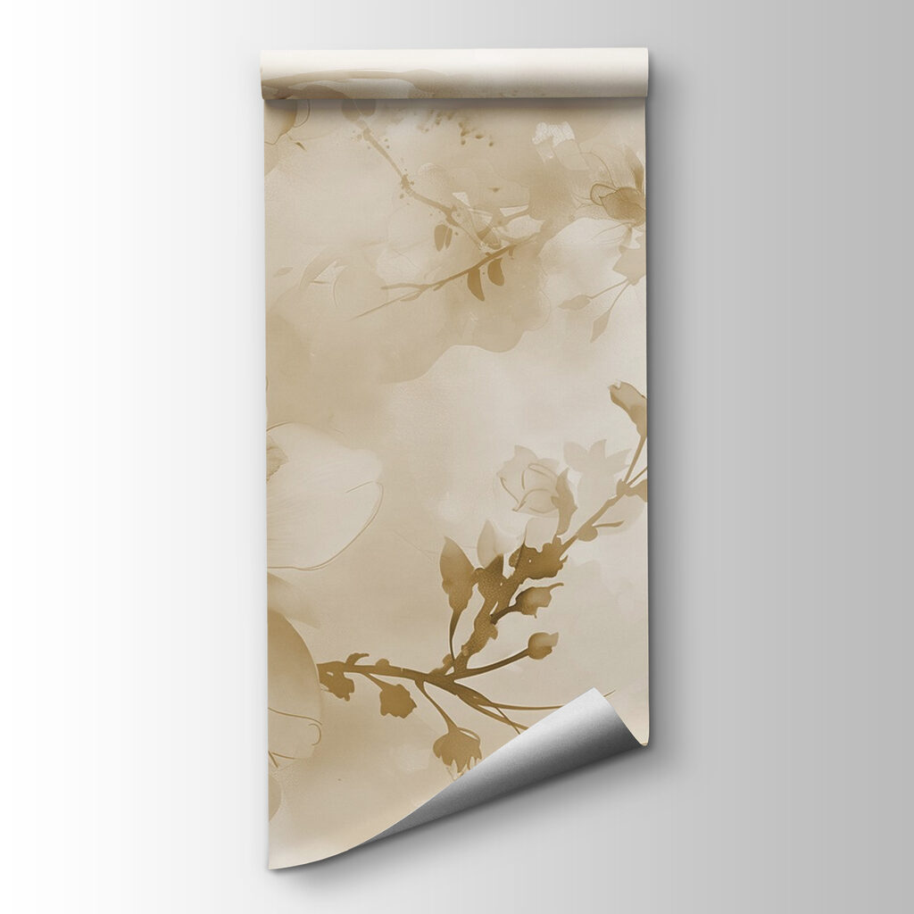 Flores naranjas sobre beige — vista del producto