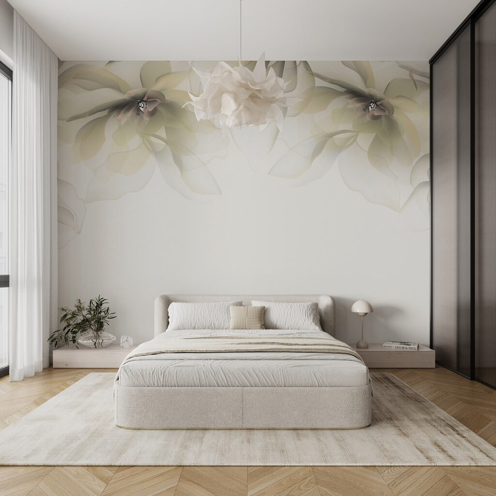 Flores colgantes arriba — interior 1