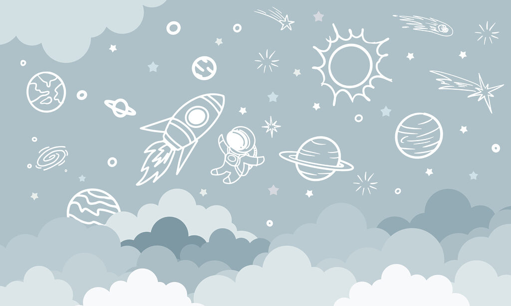 Viaje espacial — diseño completo