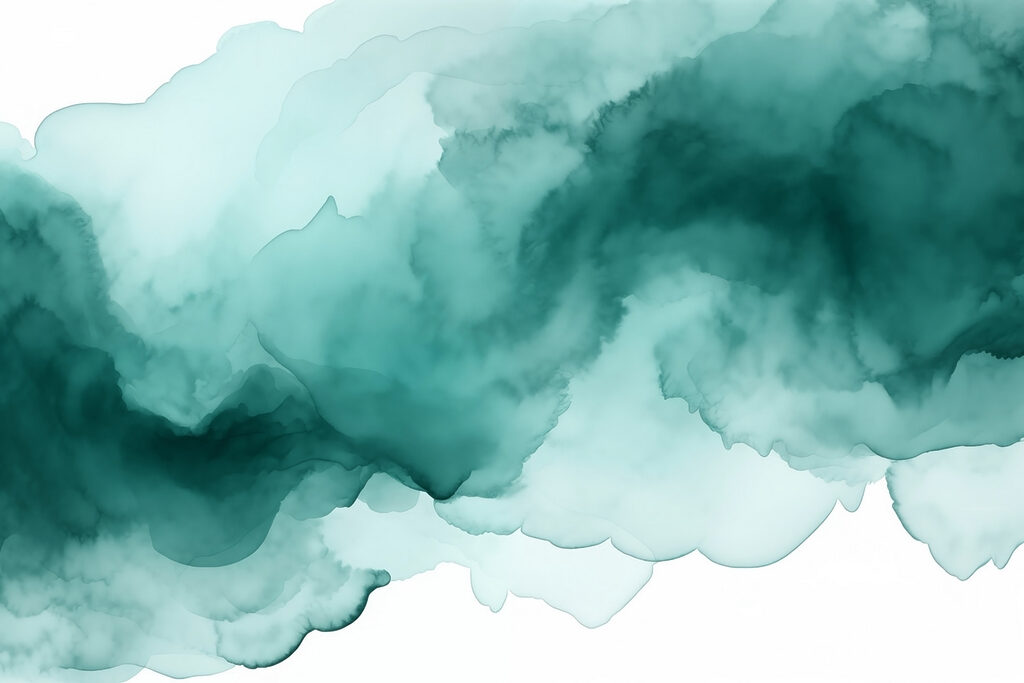 Nubes de tinta flotantes — diseño completo