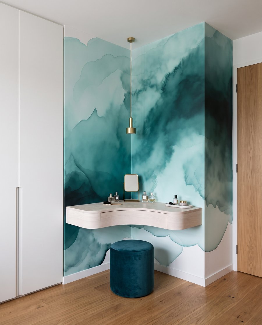 Nubes de tinta flotantes — interior 3