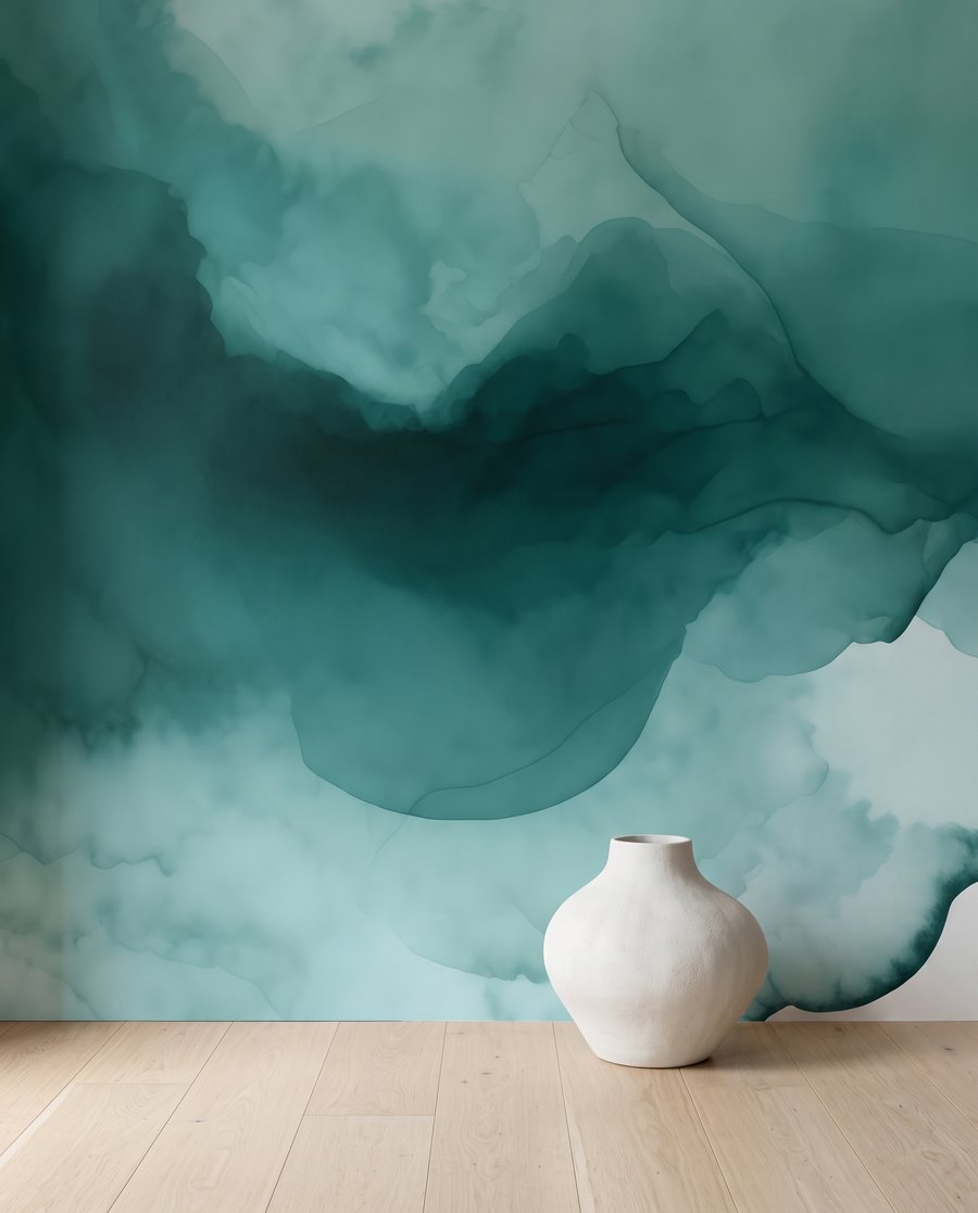Nubes de tinta flotantes — detalle