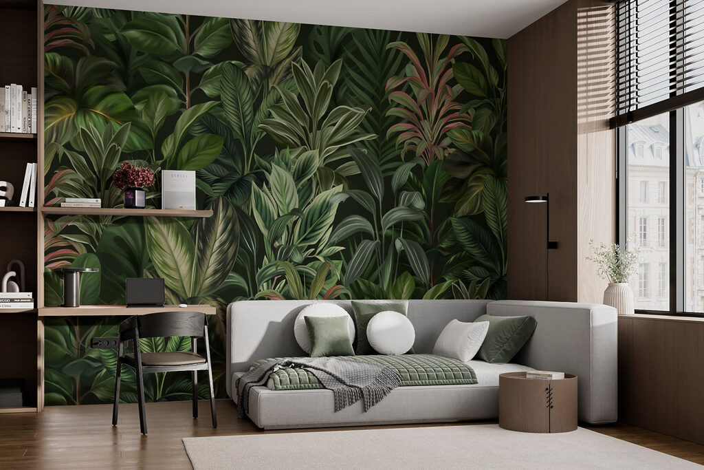 Jungla en verdes profundos — interior 4
