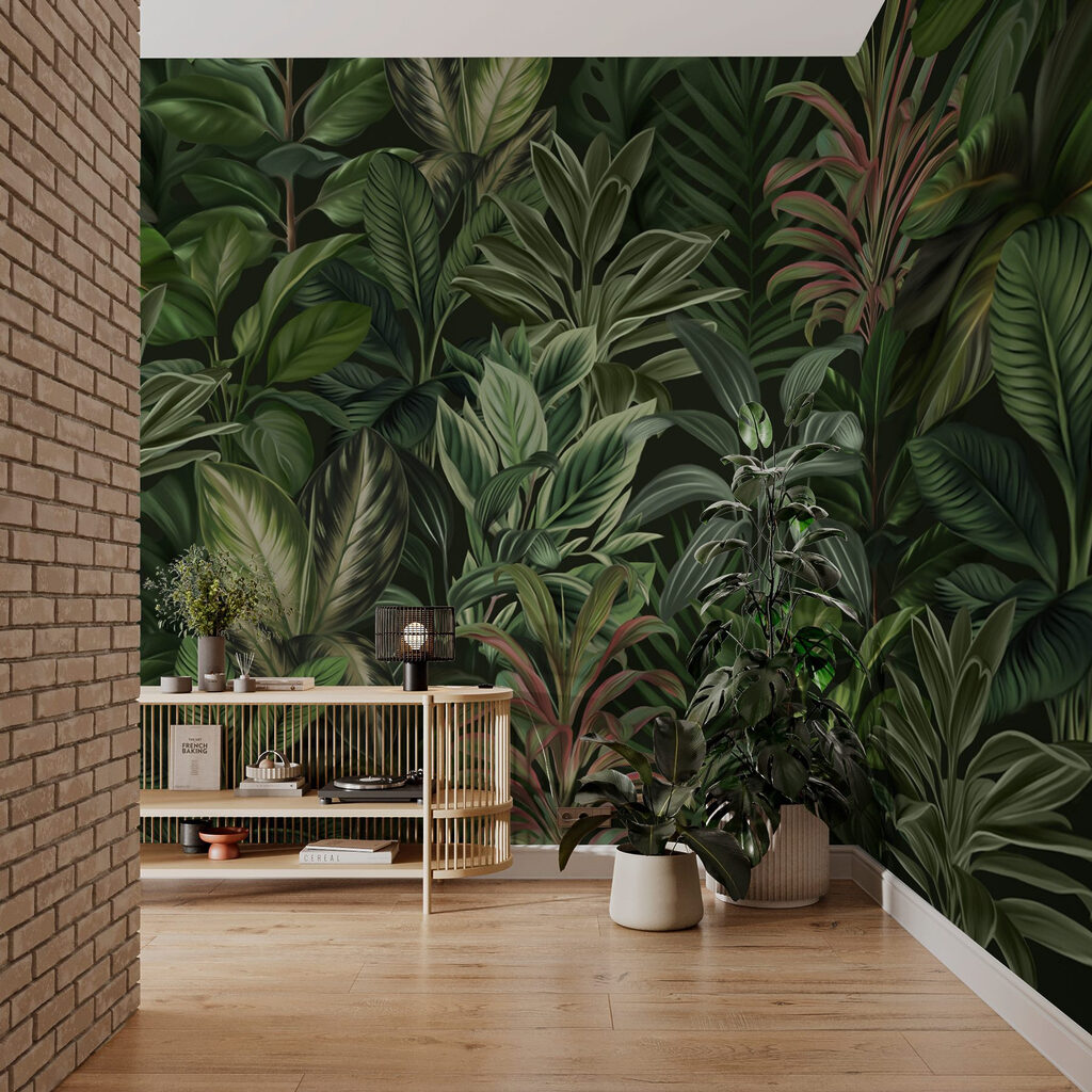Jungla en verdes profundos — interior 5