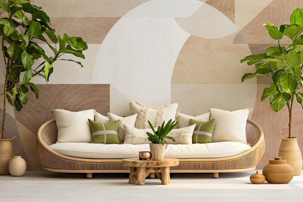 Geometría cálida entrelazada — interior 5