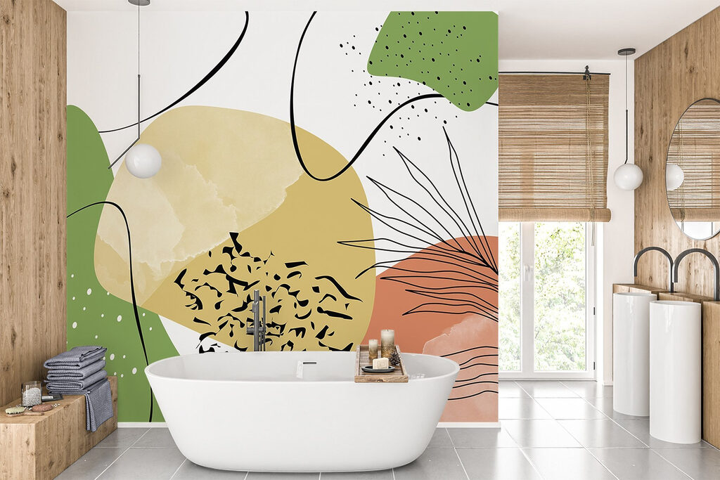 Collage botánico de color — interior 2