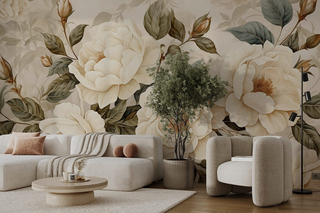 Rosas color crema — interior 2