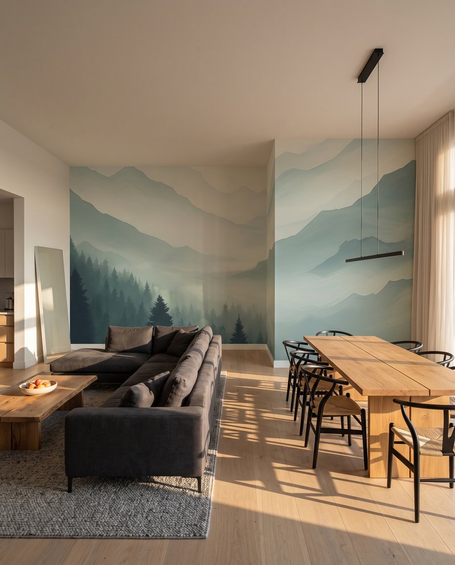 Pinos entre montañas — interior 7