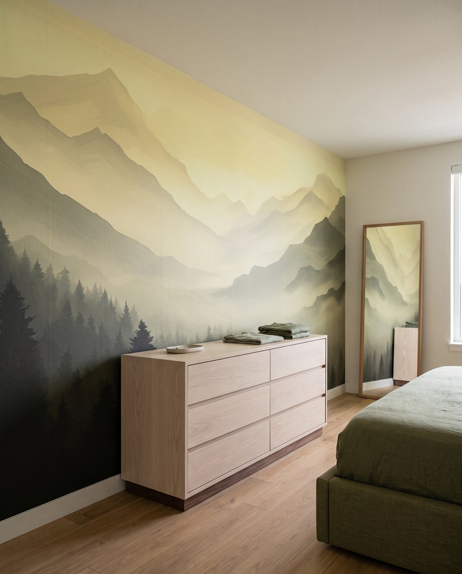 Pinos entre montañas — interior 1