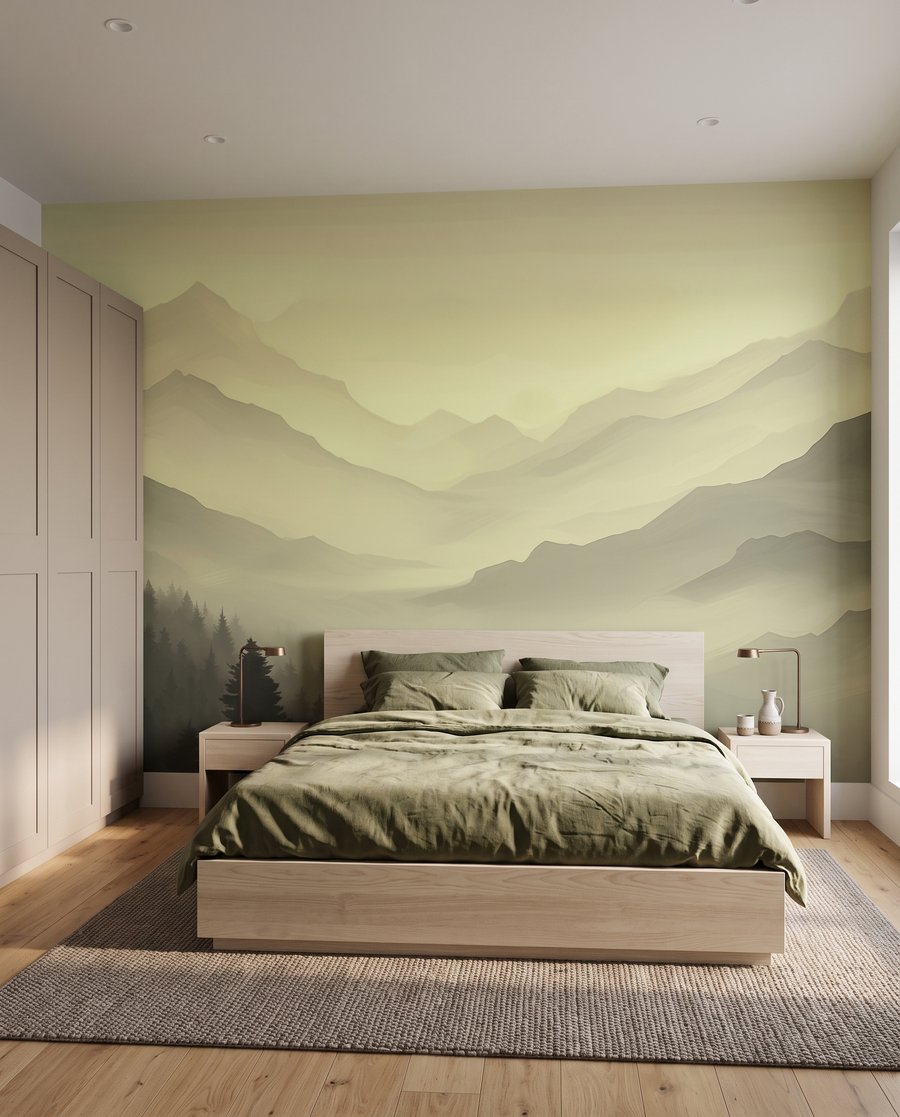 Pinos entre montañas — interior 2