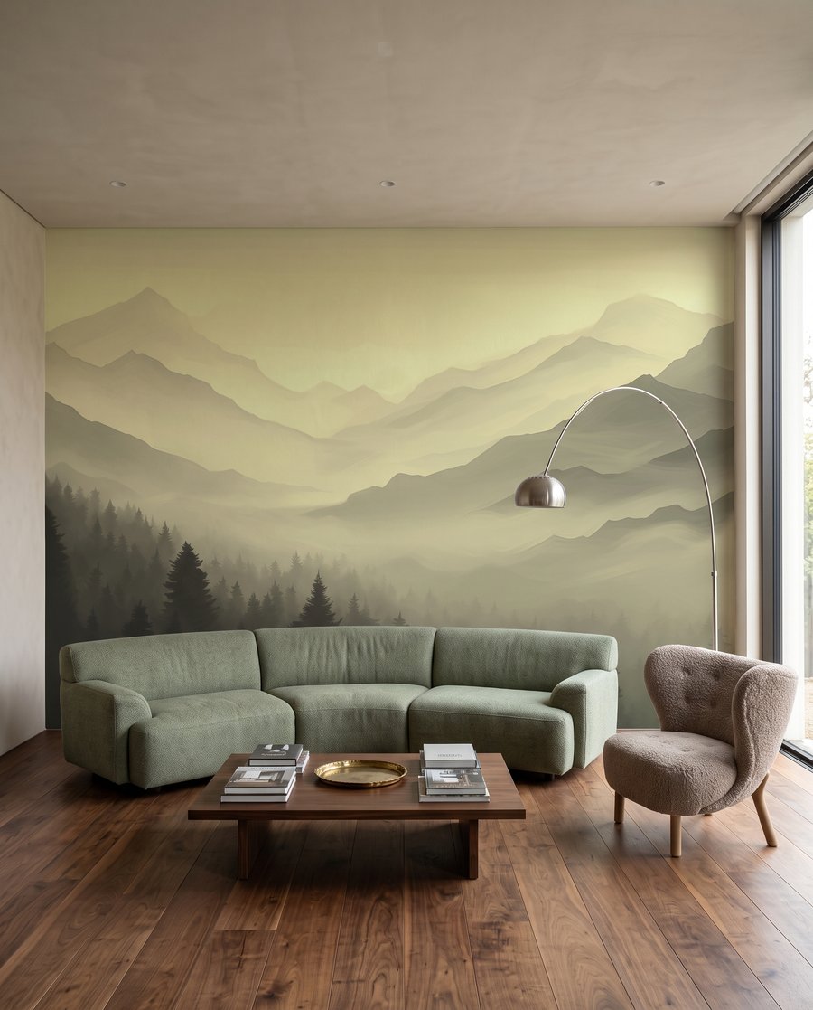 Pinos entre montañas — interior 3